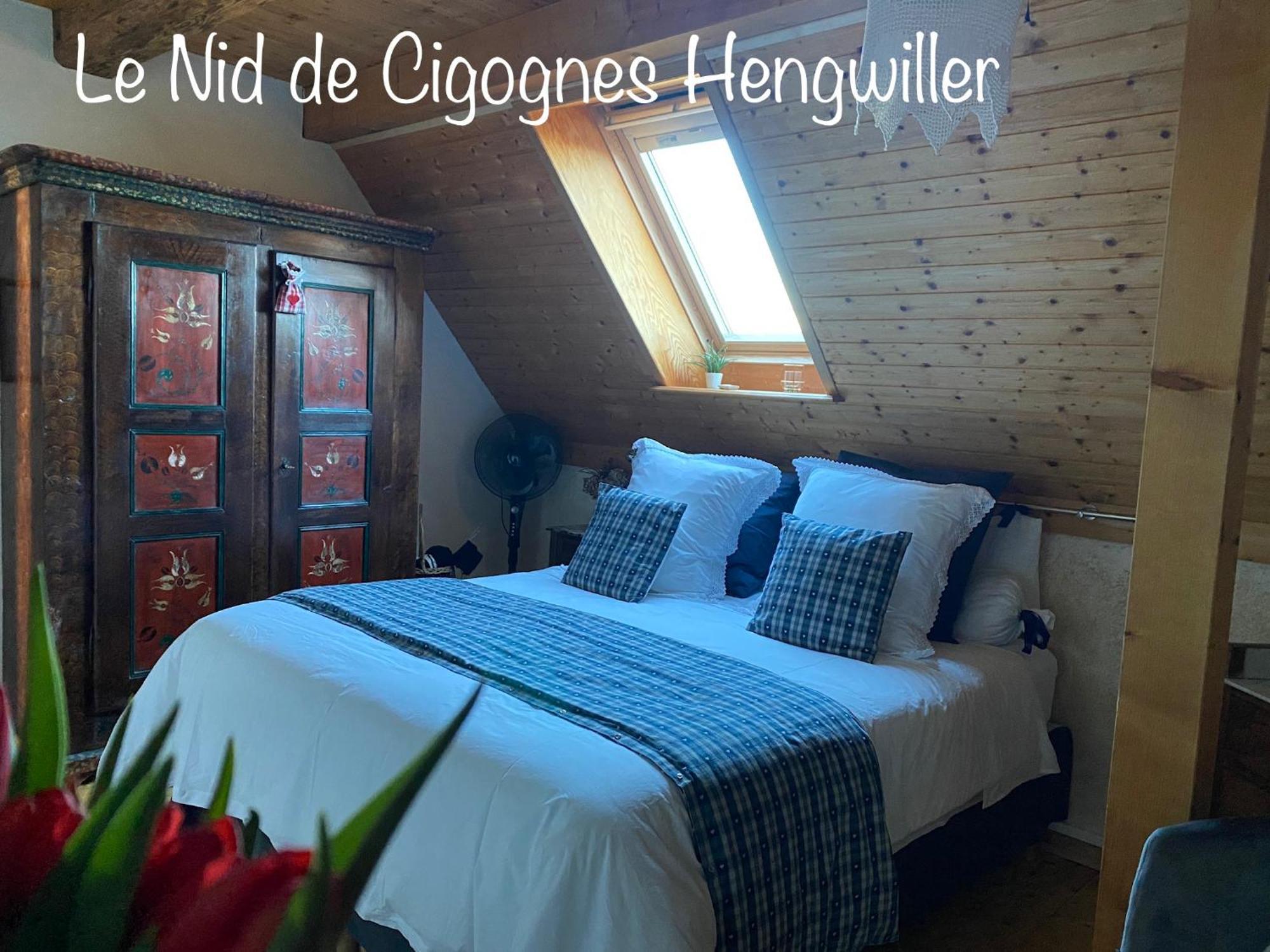 Le Nid De Cigognes 호텔 Hengwiller 외부 사진